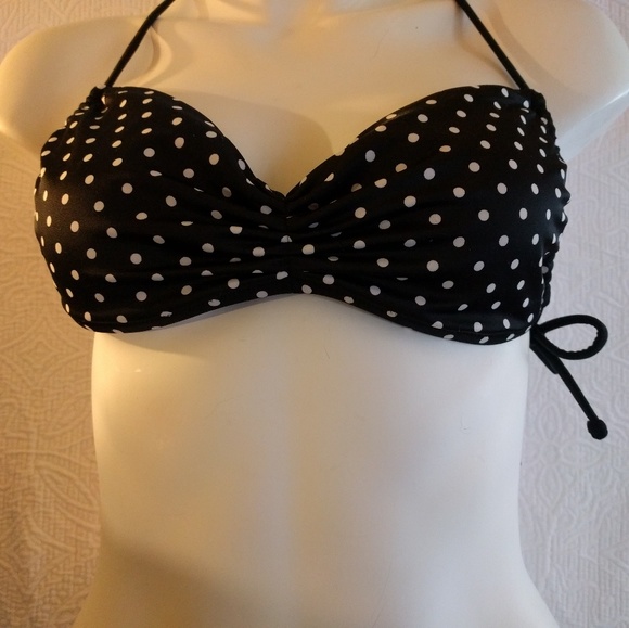 Victoria's Secret Polka Dot Bikin Top Medium - Picture 4 of 5